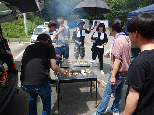 親睦会(バーベキュー)